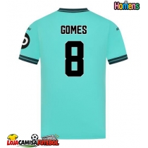 Camisa de Futebol Wolves Joao Gomes #8 Equipamento Secundário 2025-26 Manga Curta